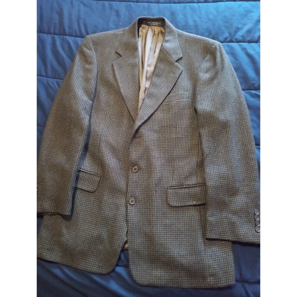 Gianfranco Ruffini Blazer LambsWool 3 Button 40L HoundsTooth